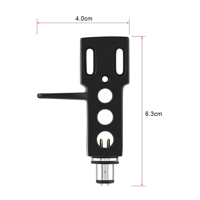 Serounder Universal Turntable Phono Headshell with Wires, Replacement Turntable Phono Headshell Mount Cartridge with Wires Replacement for Phono Cartridges - Image 4